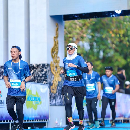 Race photo from BOGORUN 2026