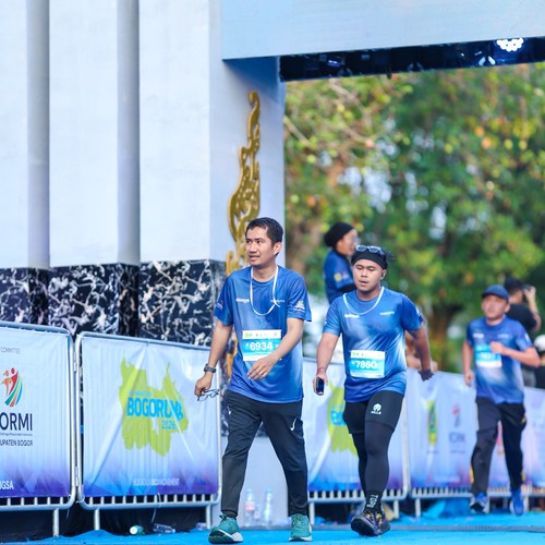 Race photo from BOGORUN 2026