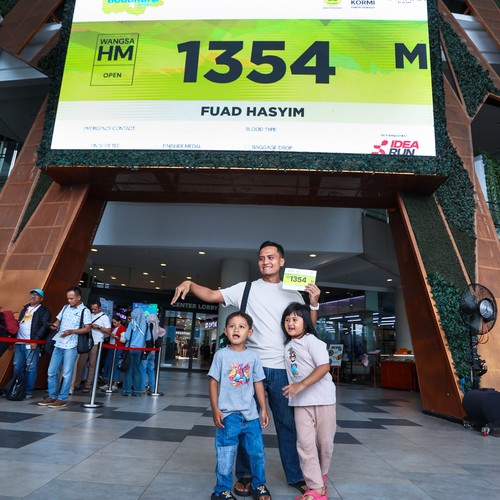 Race photo from BOGORUN 2026