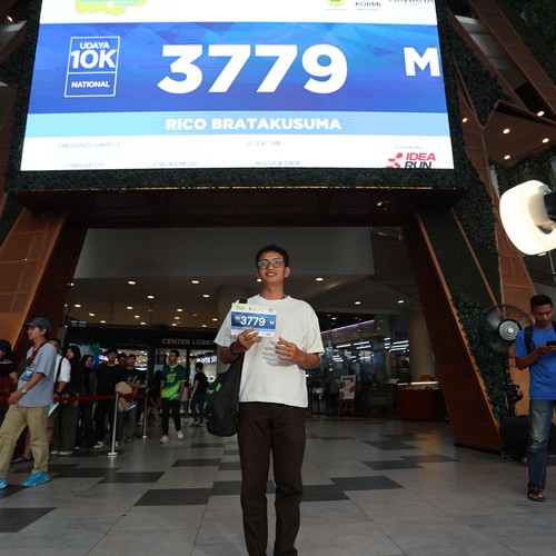 Race photo from BOGORUN 2026