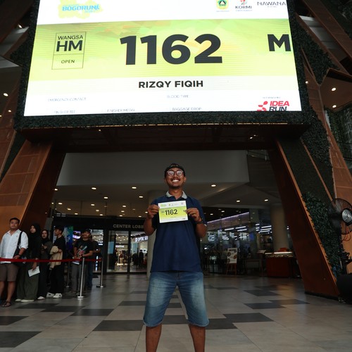 Race photo from BOGORUN 2026