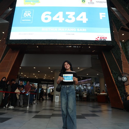 Race photo from BOGORUN 2026