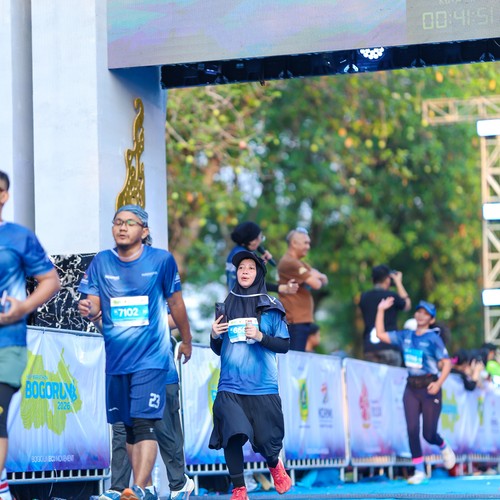 Race photo from BOGORUN 2026