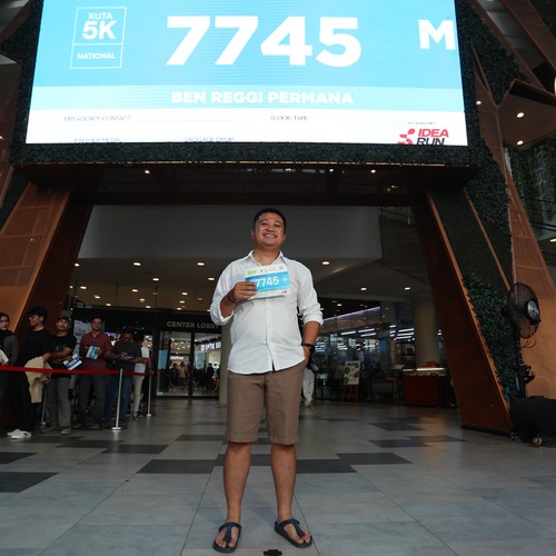 Race photo from BOGORUN 2026