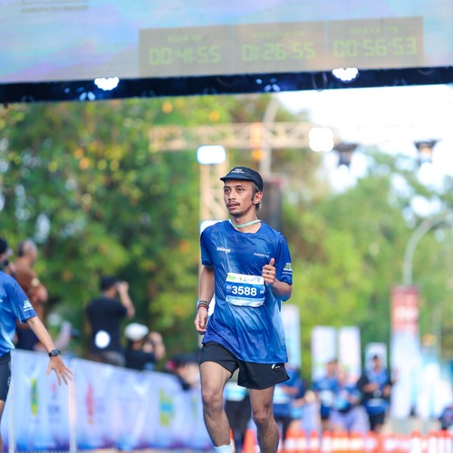 Race photo from BOGORUN 2026