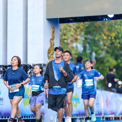 Race photo from BOGORUN 2026