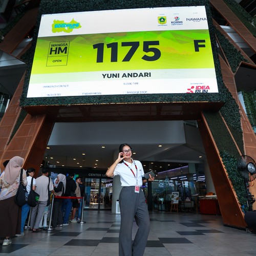 Race photo from BOGORUN 2026