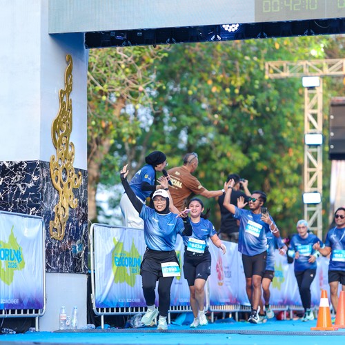 Race photo from BOGORUN 2026