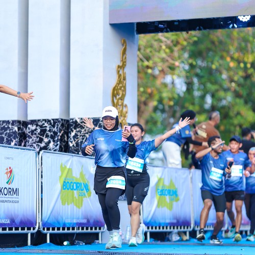 Race photo from BOGORUN 2026