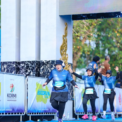 Race photo from BOGORUN 2026