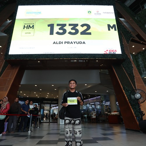 Race photo from BOGORUN 2026