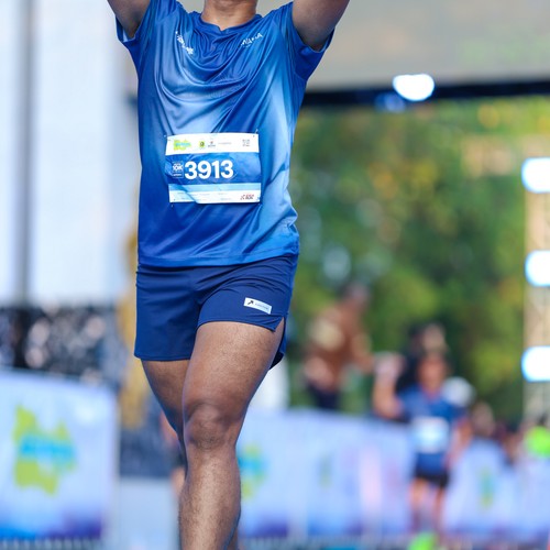 Race photo from BOGORUN 2026