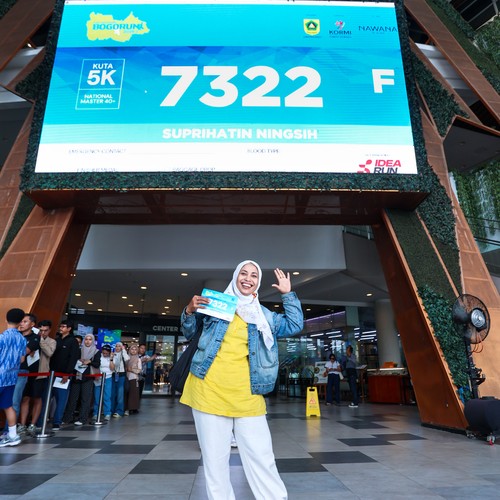 Race photo from BOGORUN 2026