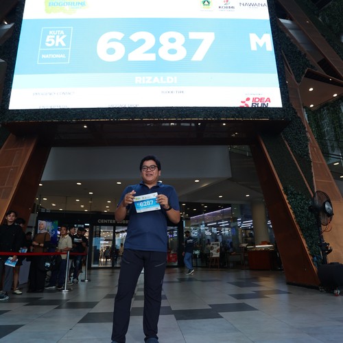 Race photo from BOGORUN 2026