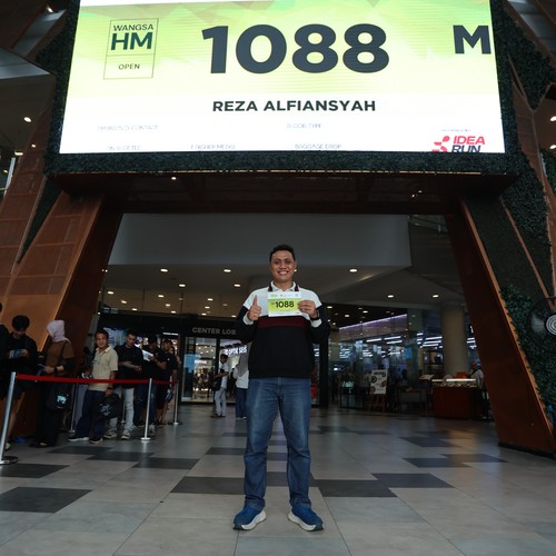 Race photo from BOGORUN 2026