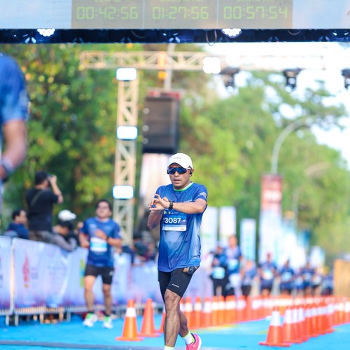 Race photo from BOGORUN 2026