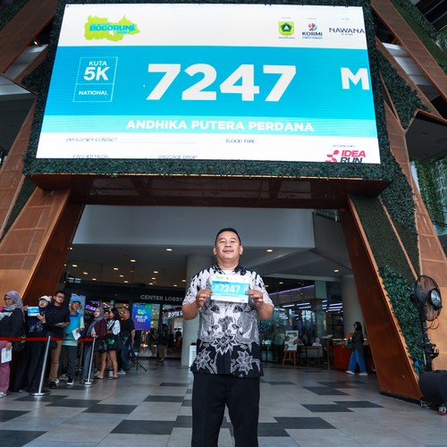 Race photo from BOGORUN 2026