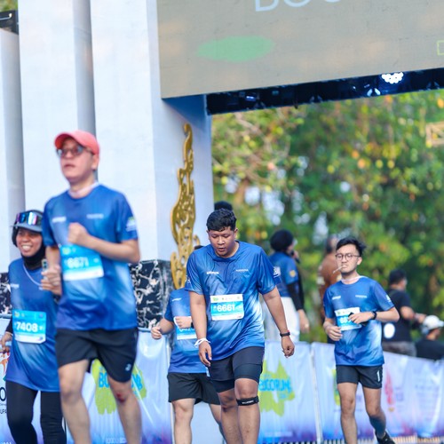 Race photo from BOGORUN 2026