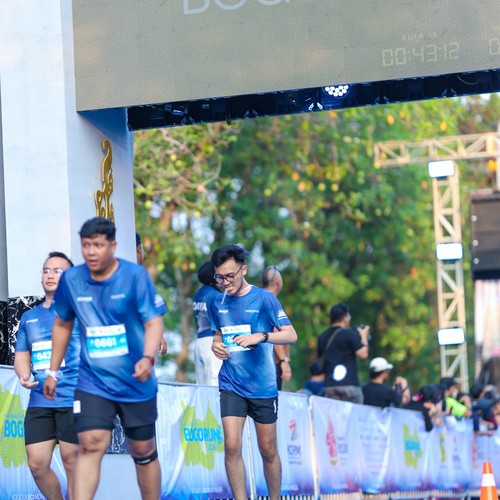 Race photo from BOGORUN 2026