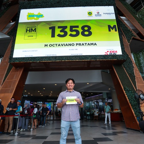 Race photo from BOGORUN 2026