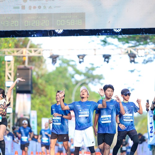 Race photo from BOGORUN 2026