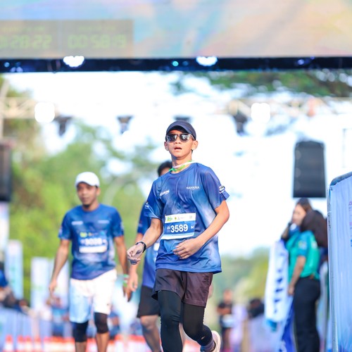 Race photo from BOGORUN 2026