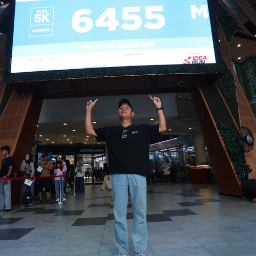 Race photo from BOGORUN 2026