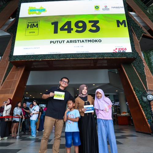 Race photo from BOGORUN 2026