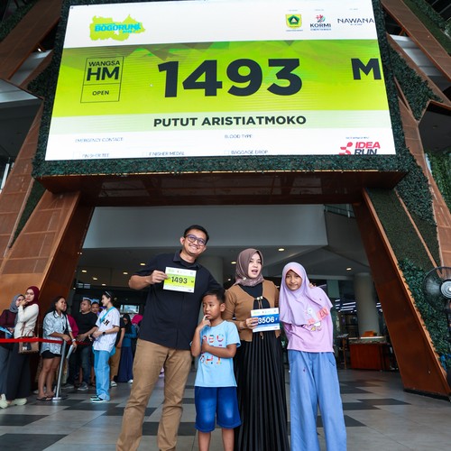 Race photo from BOGORUN 2026