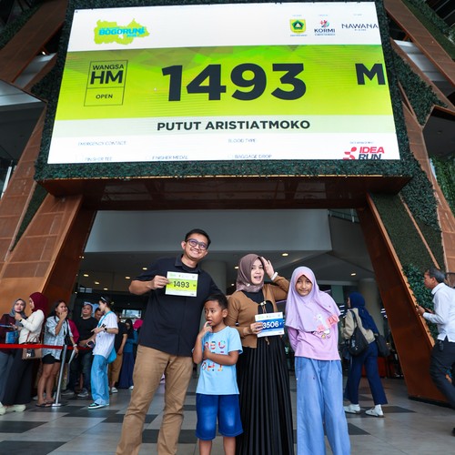 Race photo from BOGORUN 2026