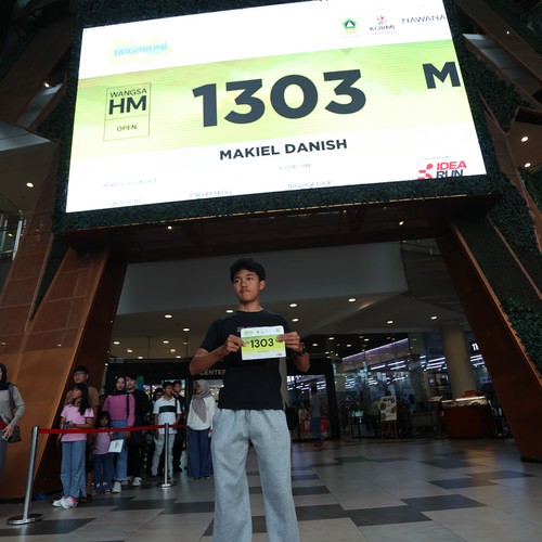 Race photo from BOGORUN 2026