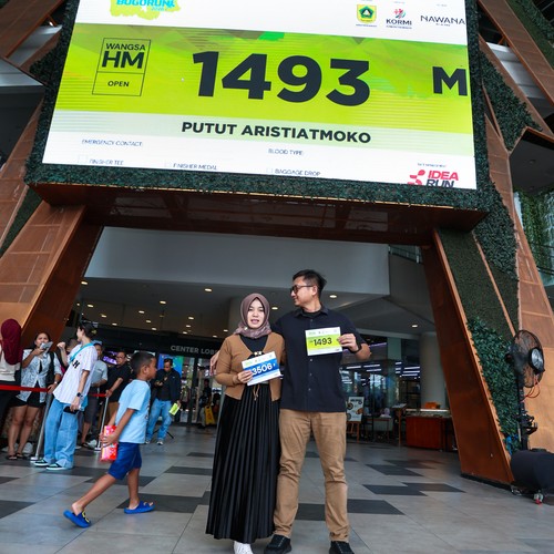 Race photo from BOGORUN 2026
