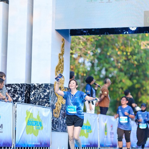 Race photo from BOGORUN 2026
