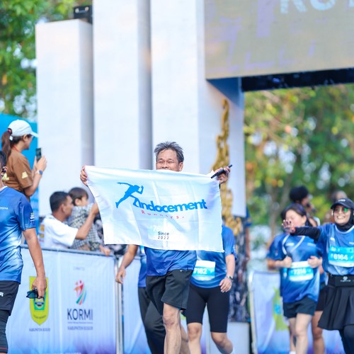 Race photo from BOGORUN 2026