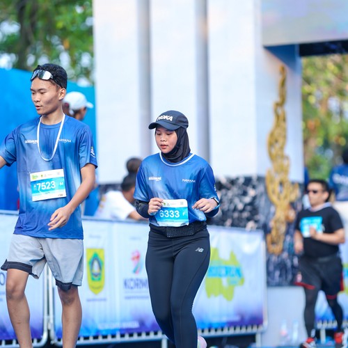 Race photo from BOGORUN 2026