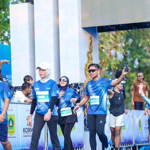 Race photo from BOGORUN 2026