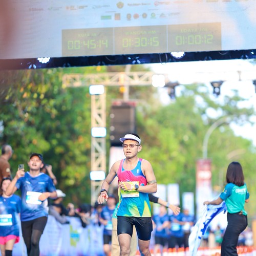 Race photo from BOGORUN 2026