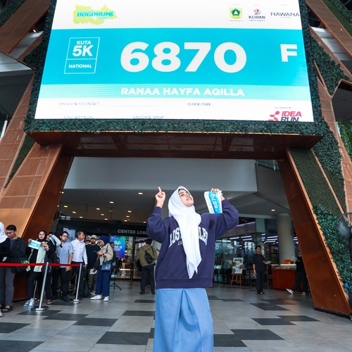 Race photo from BOGORUN 2026
