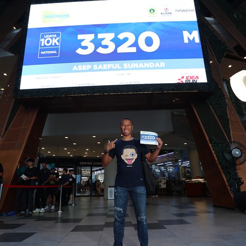 Race photo from BOGORUN 2026