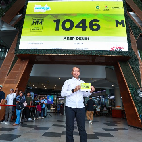 Race photo from BOGORUN 2026