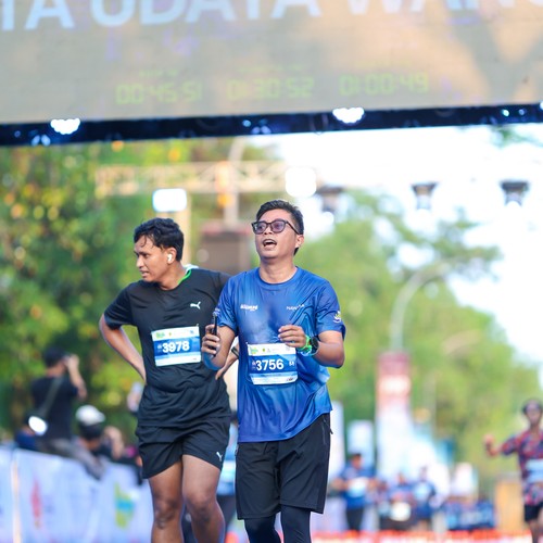 Race photo from BOGORUN 2026