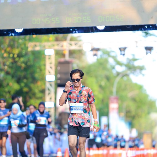 Race photo from BOGORUN 2026