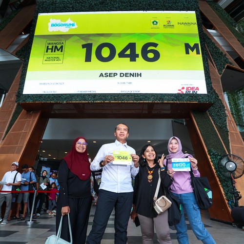Race photo from BOGORUN 2026