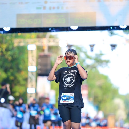 Race photo from BOGORUN 2026