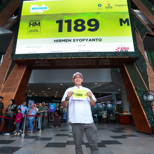 Race photo from BOGORUN 2026