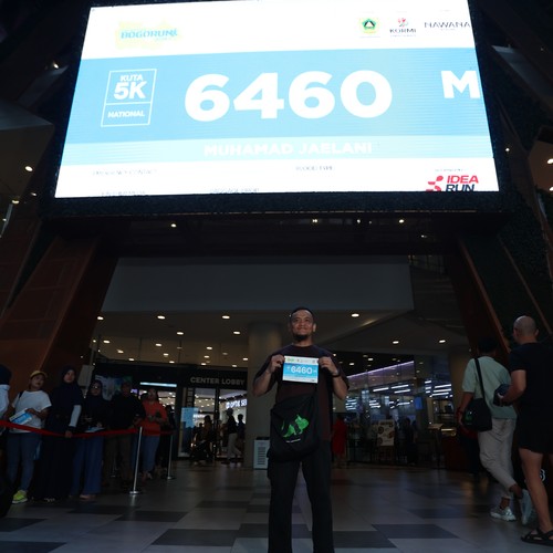 Race photo from BOGORUN 2026