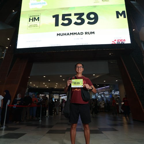 Race photo from BOGORUN 2026