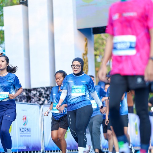 Race photo from BOGORUN 2026