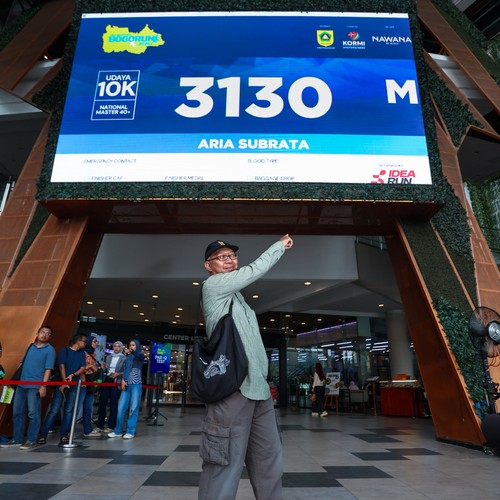 Race photo from BOGORUN 2026