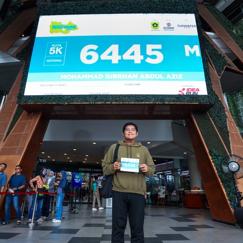 Race photo from BOGORUN 2026